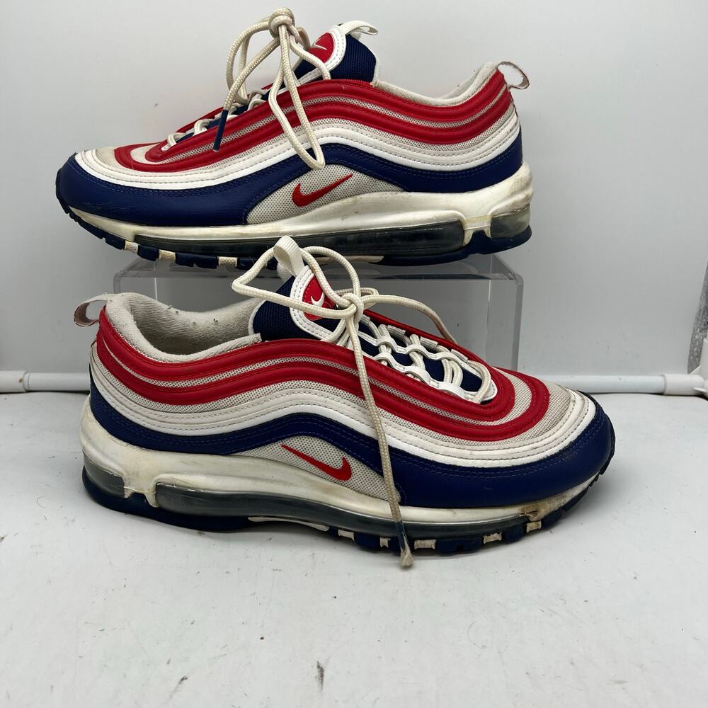 Nike Shoes Mens 8 Air Max 1997 USA Red White Blue CW5584-100 Running